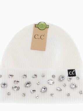 C.C bling beanie